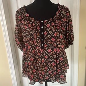 Free People floral top